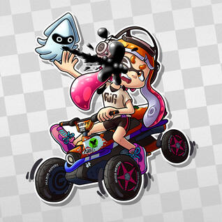 Mario Kart Inkling Girl